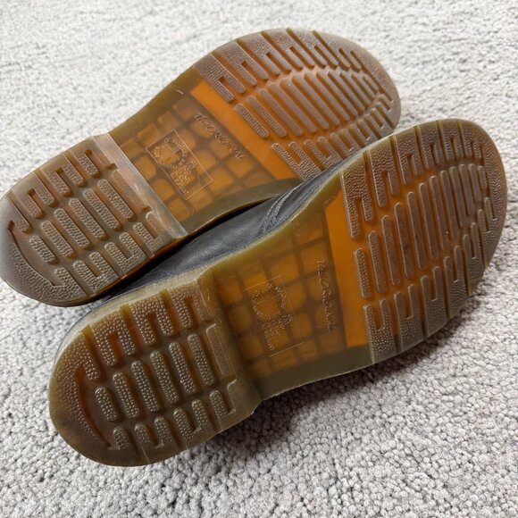 Dr. Martens 1461 Smooth Leather Oxford Shoes Men's Size 14 -3 hole Black - VGUC - Picture 11 of 13